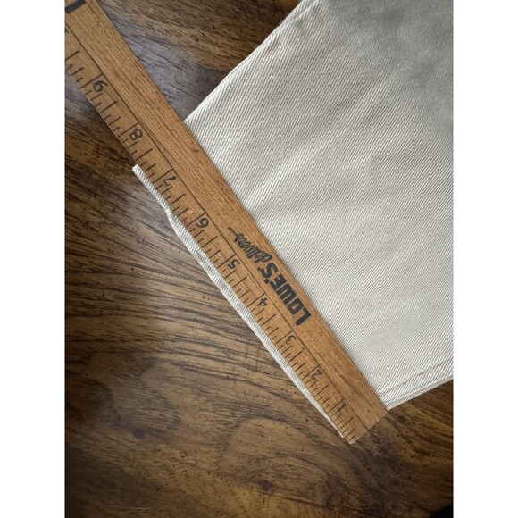 Lauren Jeans Ralph Lauren Petite 14P Denim Pants Womens 1990's Tapered Leg Mom - Picture 8 of 9